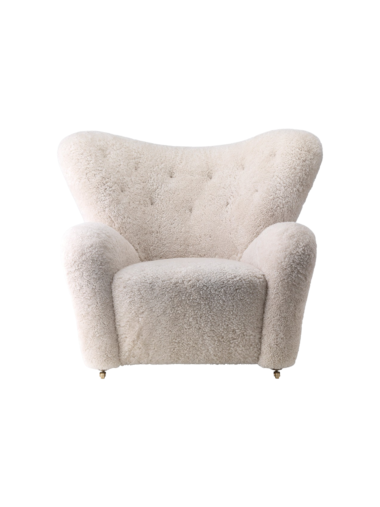 The Tired Man Lounge Chair, Sheepskin