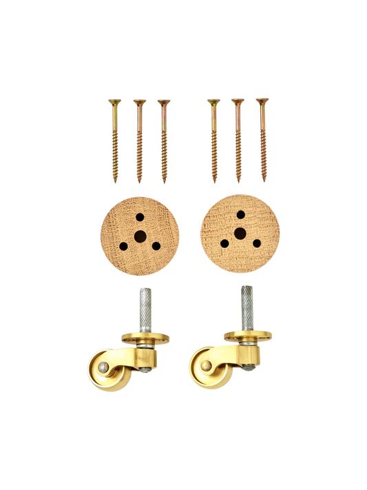 Tired Man, Front Legs, Natural Oak