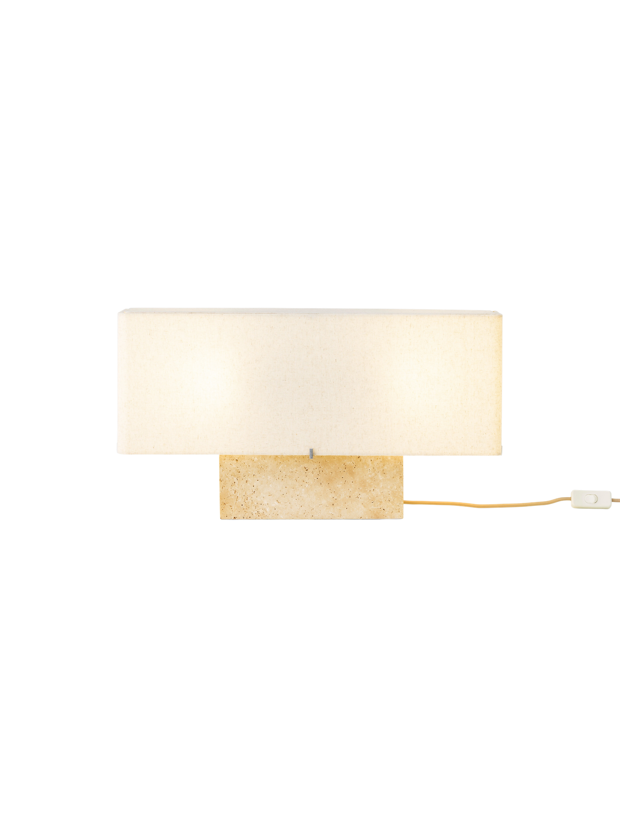 ほのあかり Nonna Table Lamp | Travertine Lamp by Krøyer-Sætter-Lassen - Audo