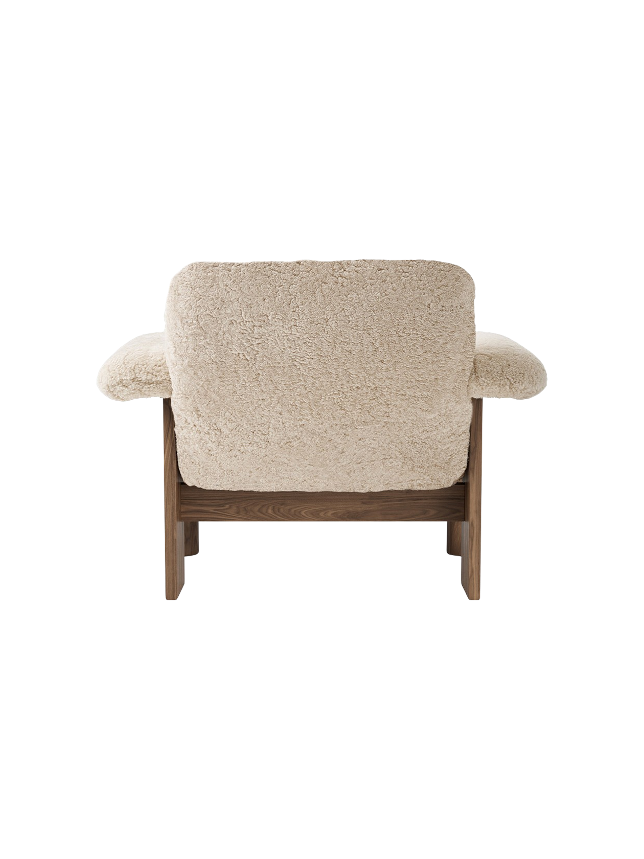 Brasilia Lounge Chair, Low Back, Sheepskin