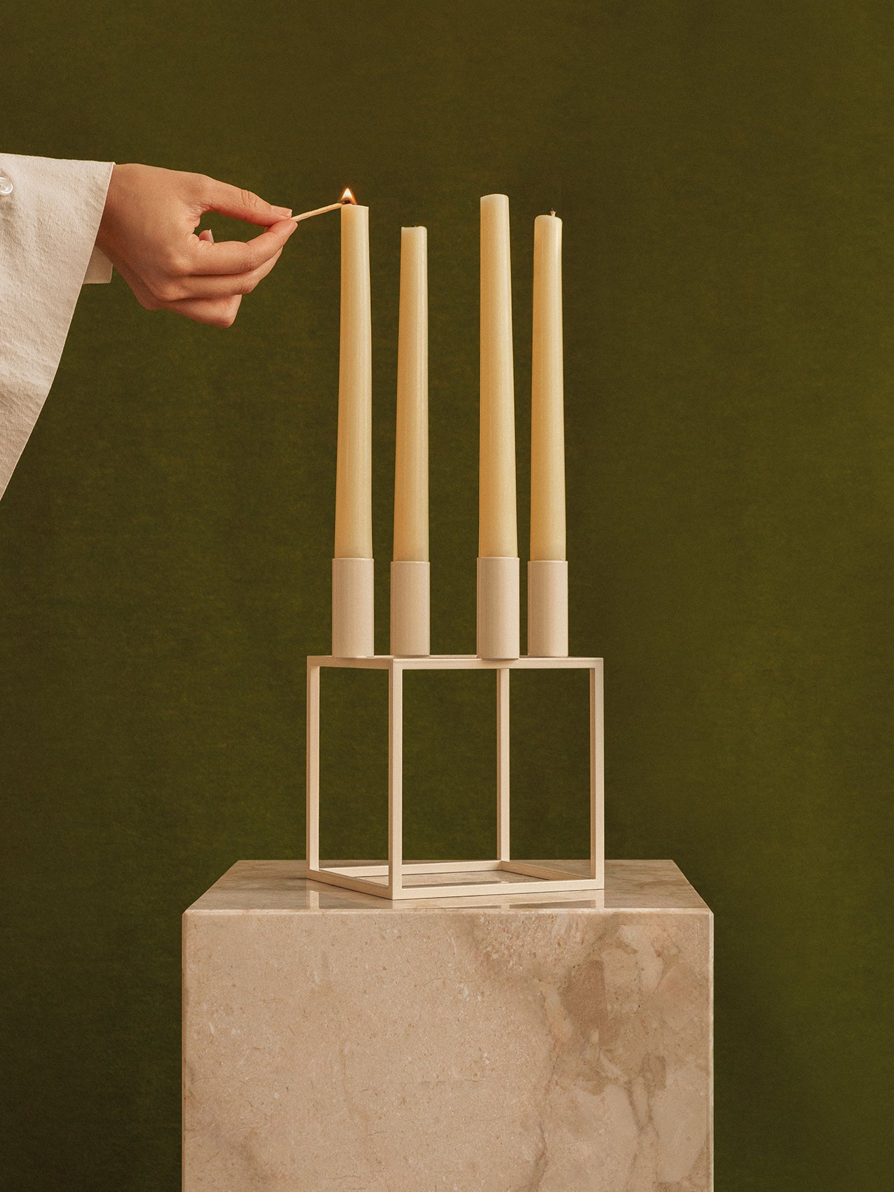 Kubus 4 by Mogens Lassen | Candle Holders