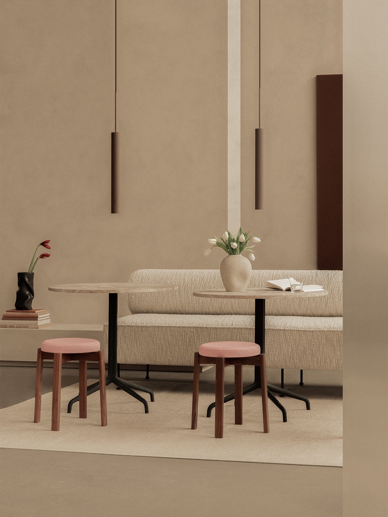 Eave Dining Sofa, Open section modules