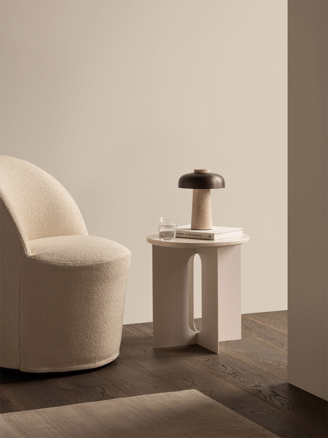 Androgyne Side Table, Table Top Ø42