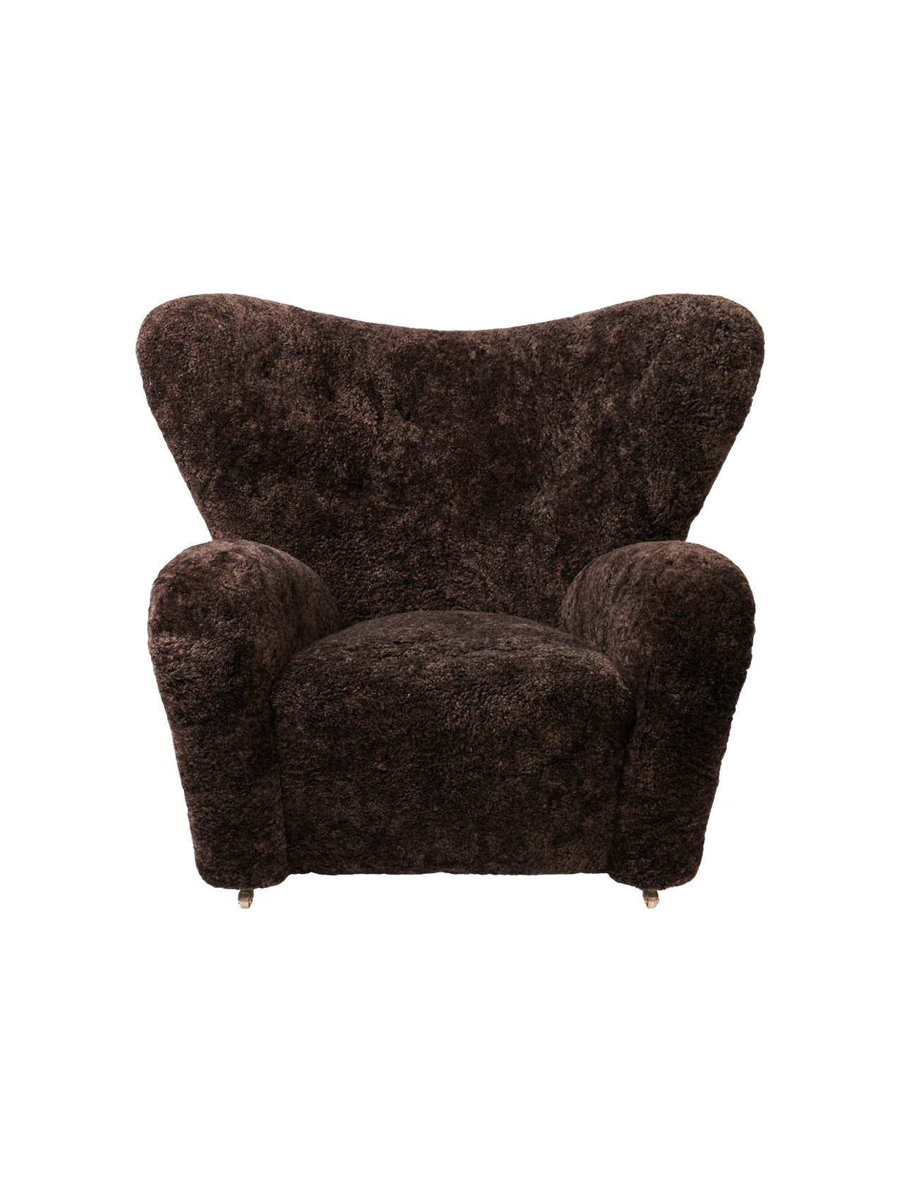 The Tired Man Lounge Chair, Sheepskin