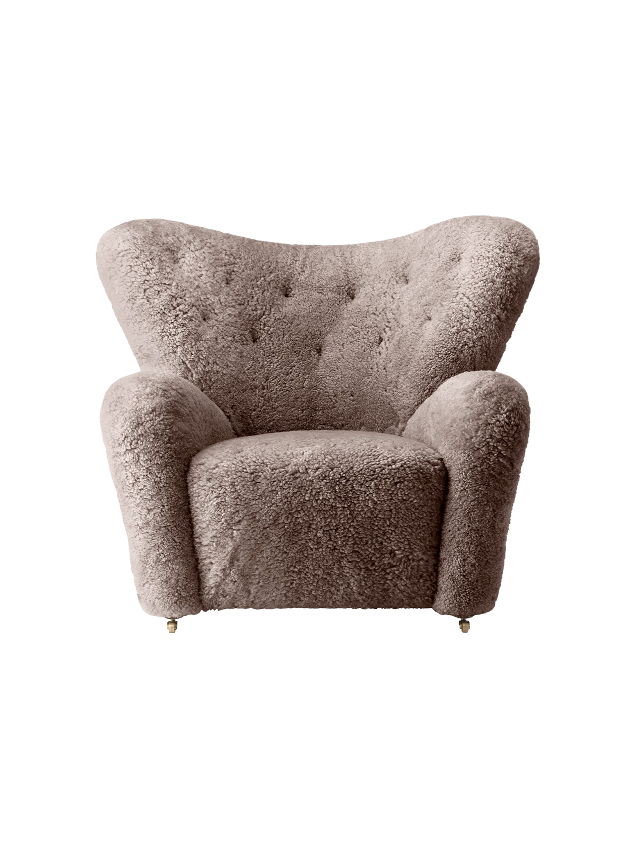 The Tired Man Lounge Chair, Sheepskin