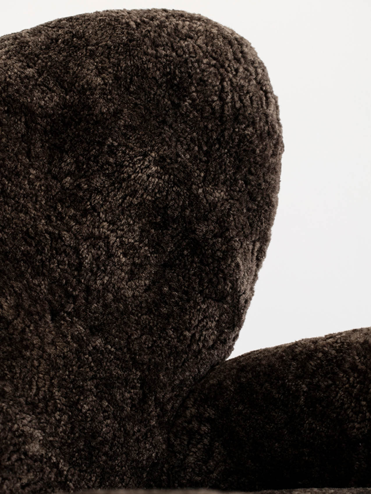 The Tired Man Lounge Chair, Sheepskin