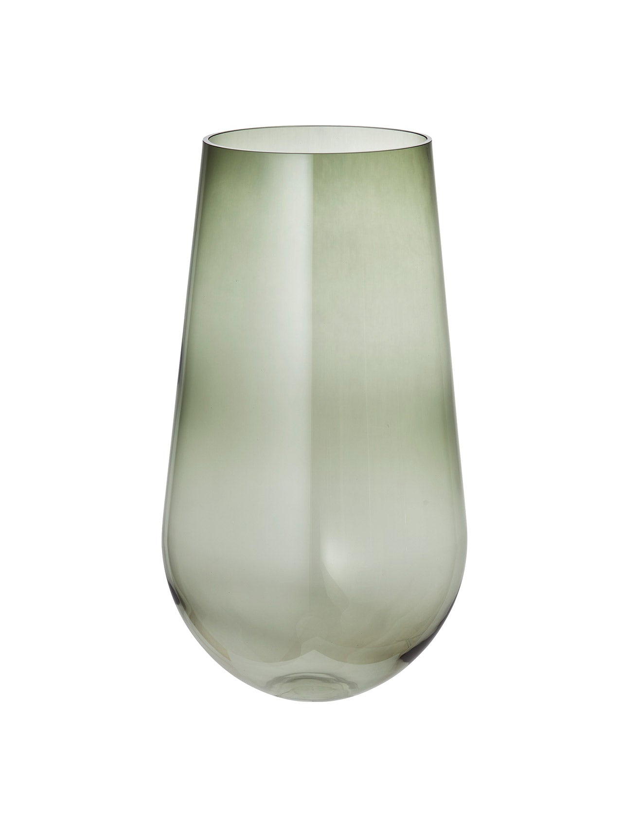 Echasse, Vase, L, Smoke, Glass, 1 pc