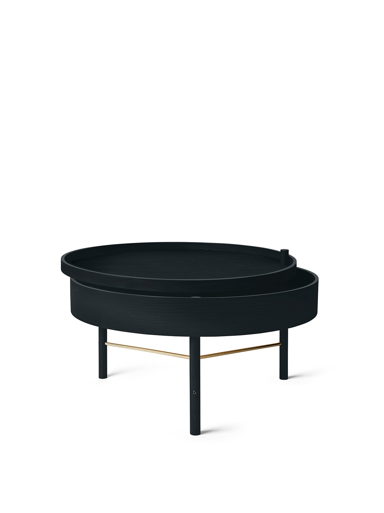 Turning Table - Black Ash