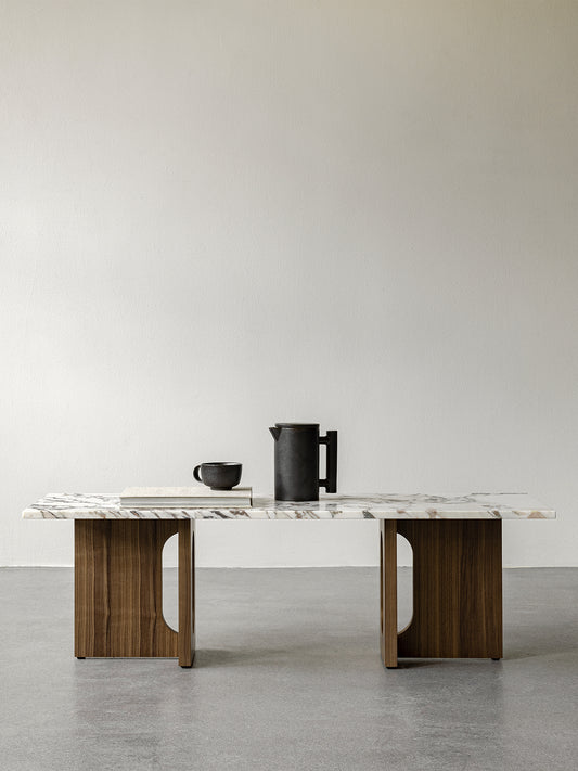 Androgyne Lounge Table, Wood base