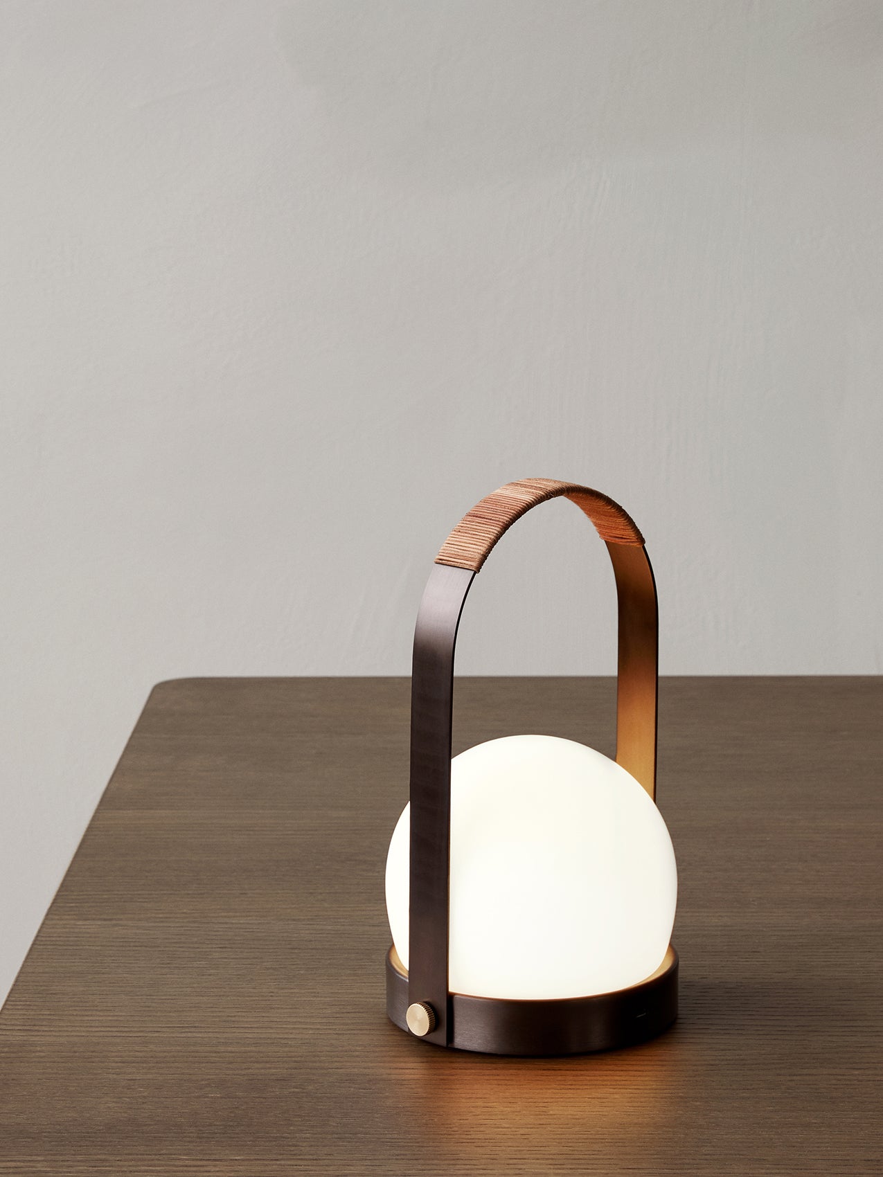 Carrie Table Lamp, Portable, Brass