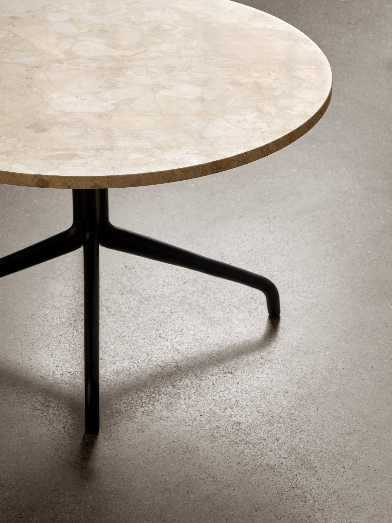 Harbour Column Table, Round With Star Base-Café Table-Norm Architects-menu-minimalist-modern-danish-design-home-decor