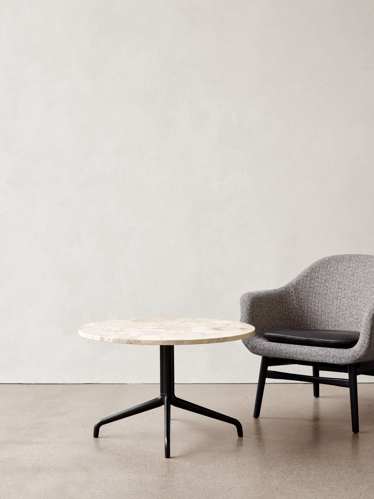 Harbour Column Table, Round With Star Base-Café Table-Norm Architects-menu-minimalist-modern-danish-design-home-decor
