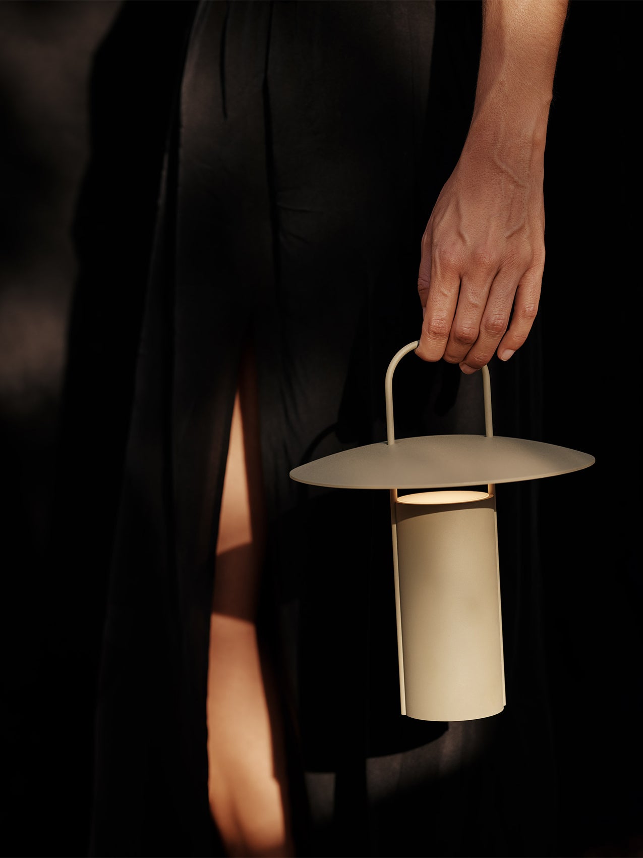 Ray Table Lamp, Portable  Unique table lamp by Daniel Schofield