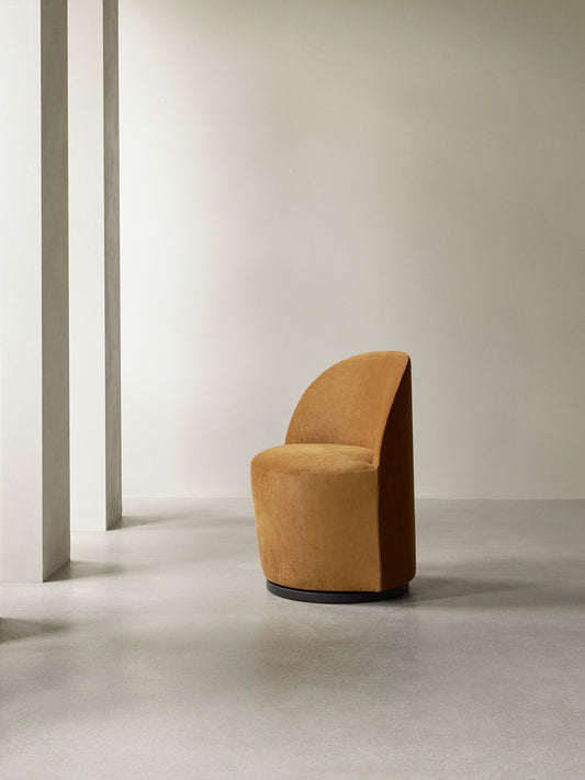 Tearoom Club Chair, Swivel w/ Return