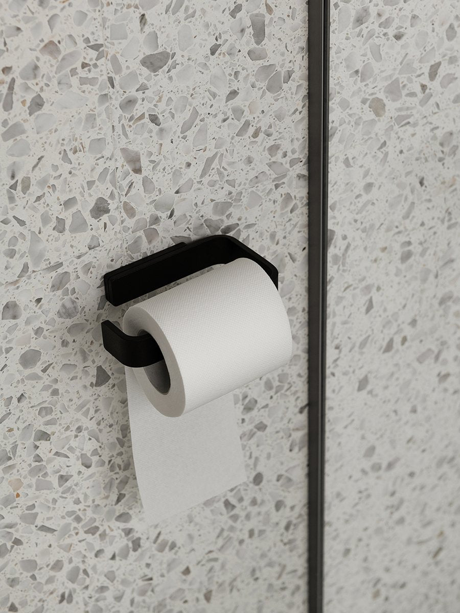 Black Toilet Roll Holder Storage, Toilet Paper Holder Storage, Bathroom  Accessories, Bathroom Storage, Bathroom Decor, Wall Hanging Unit 