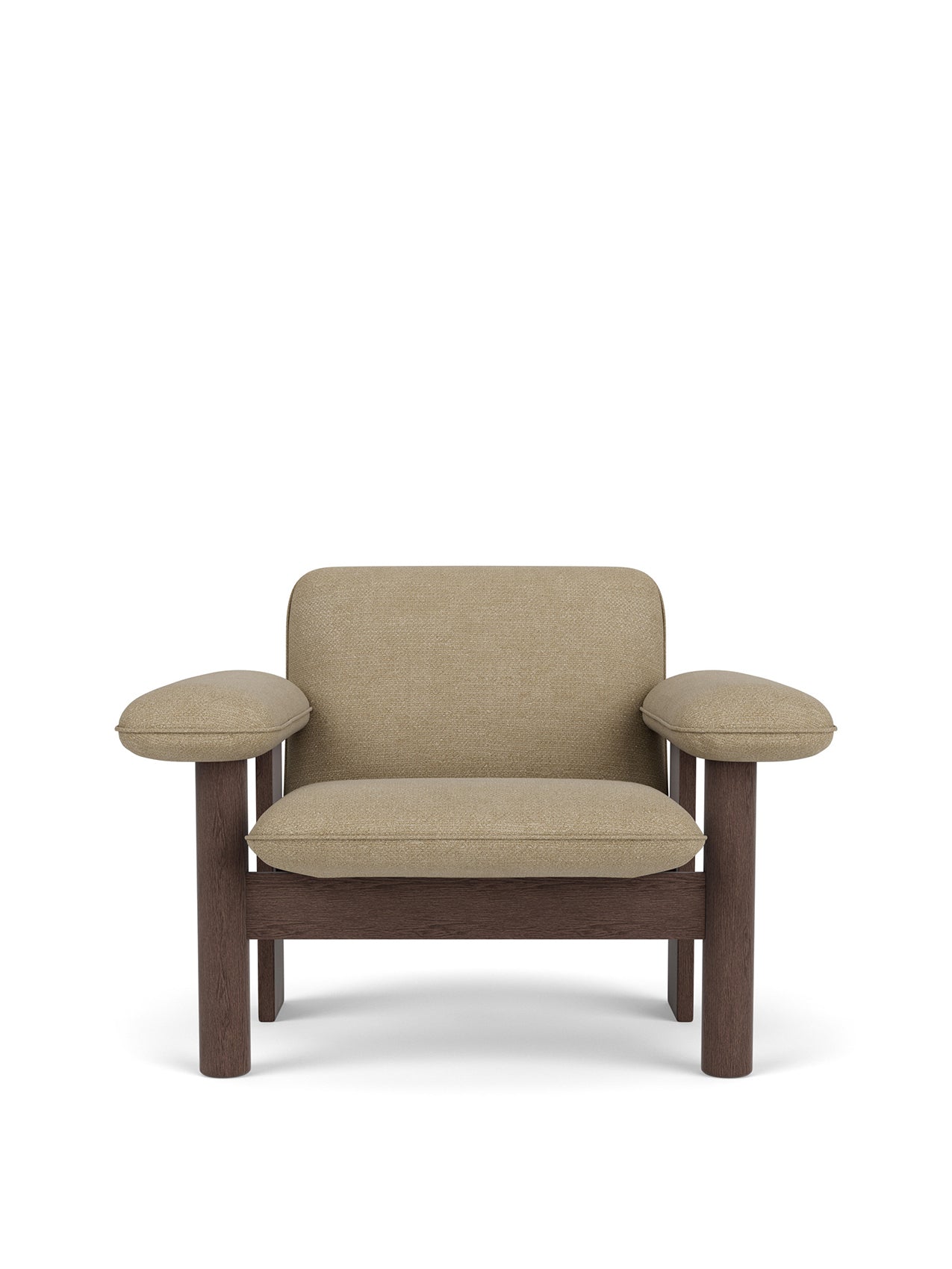 Brasilia Lounge Chair, Low Back, Textile