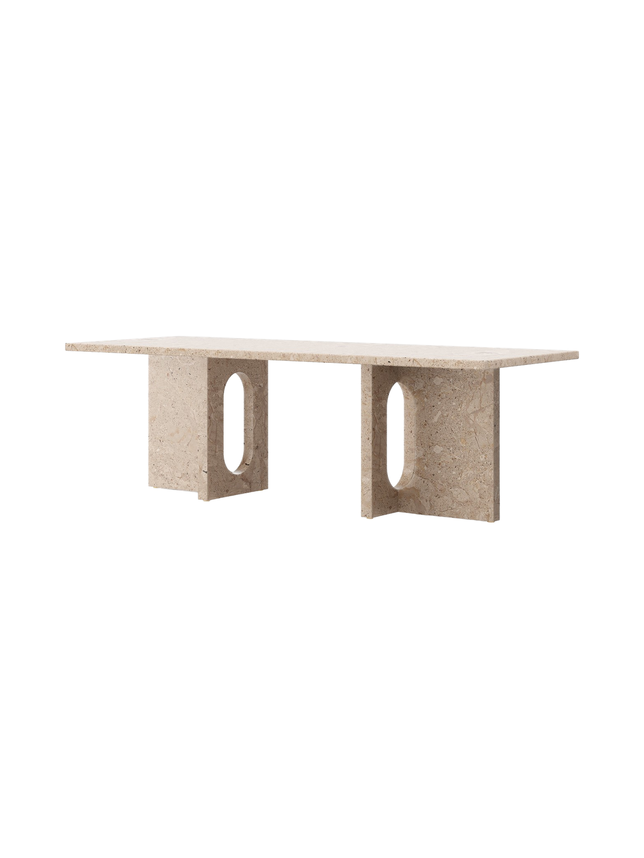 Androgyne Lounge Table, Stone/Marble