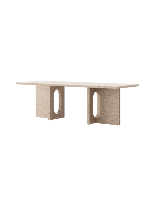 Androgyne Lounge Table, Stone/Marble