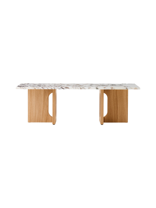 Androgyne Lounge Table, Wood base