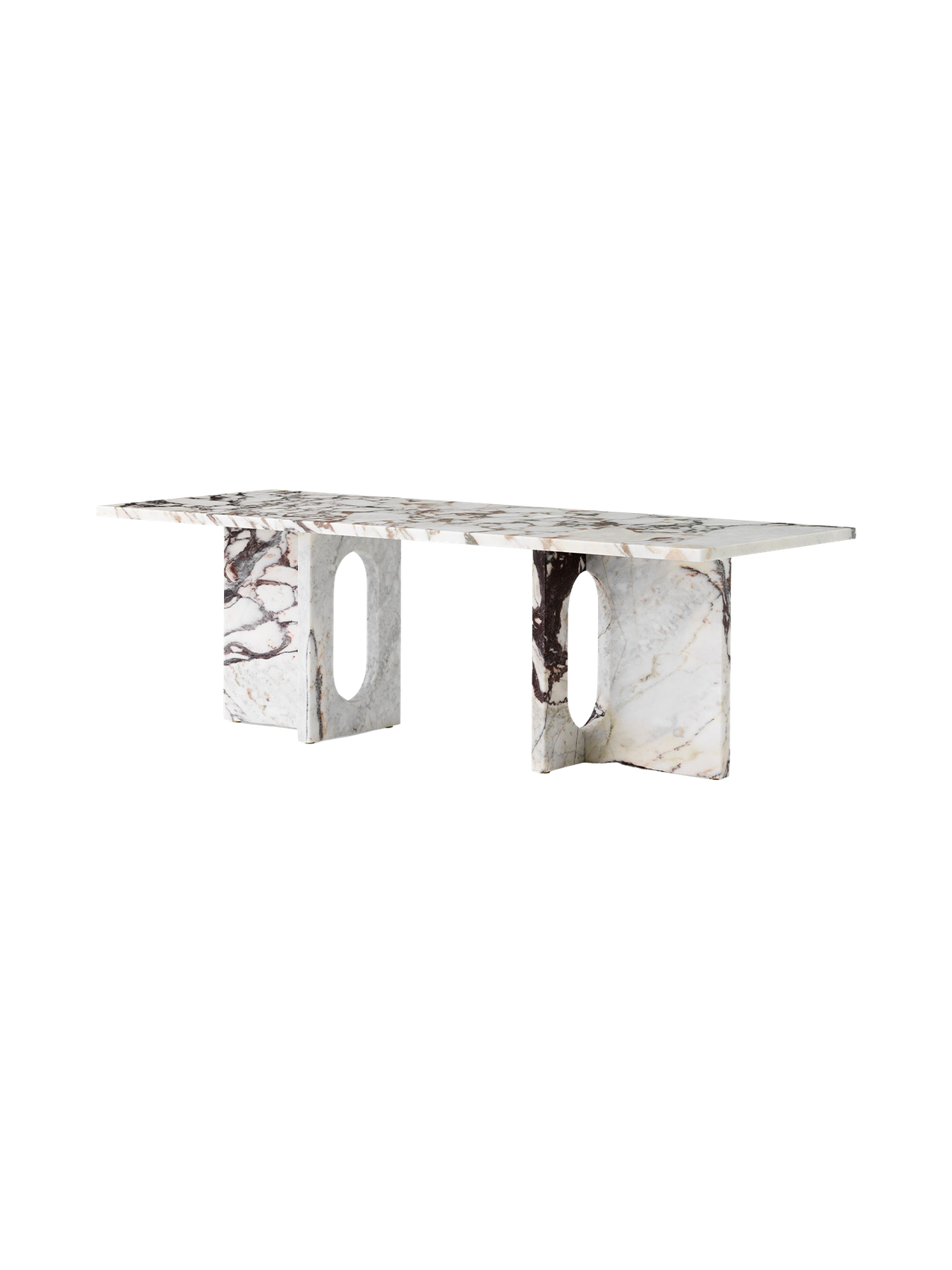 Androgyne Lounge Table, Stone/Marble