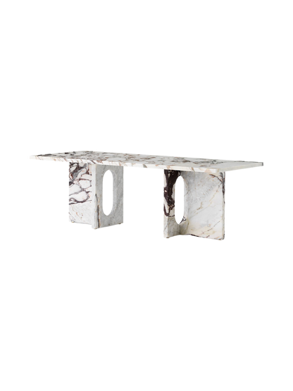 Androgyne Lounge Table, Stone/Marble