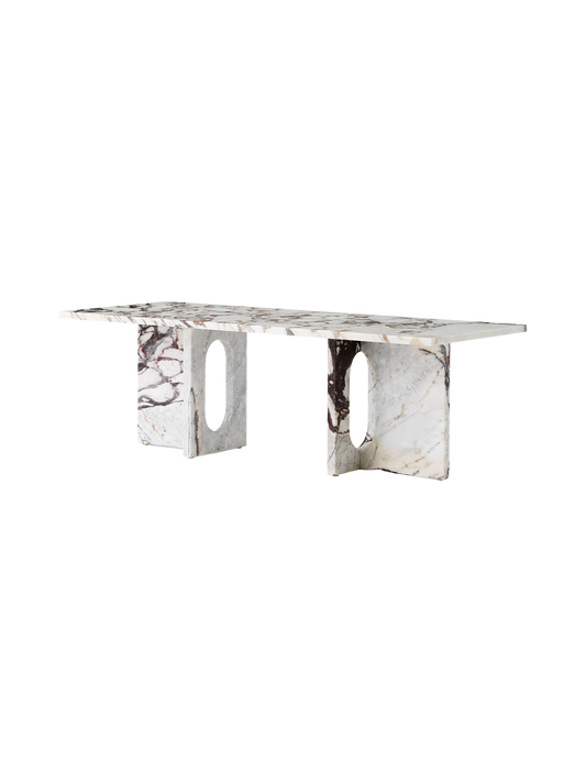 Androgyne Lounge Table, Stone/Marble