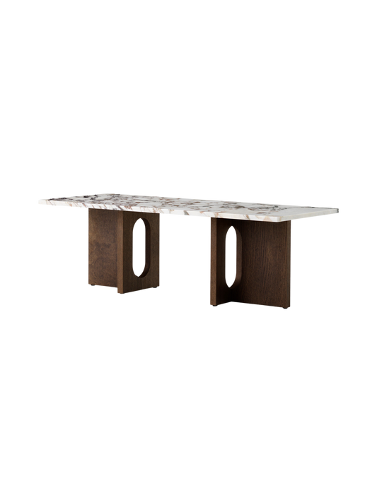 Androgyne Lounge Table, Wood base