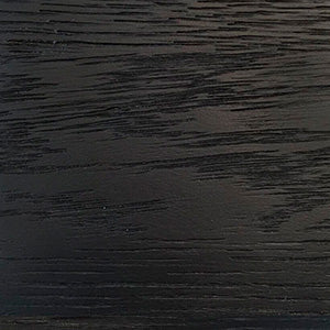 Oak Veneer, Black, PU Lacquer