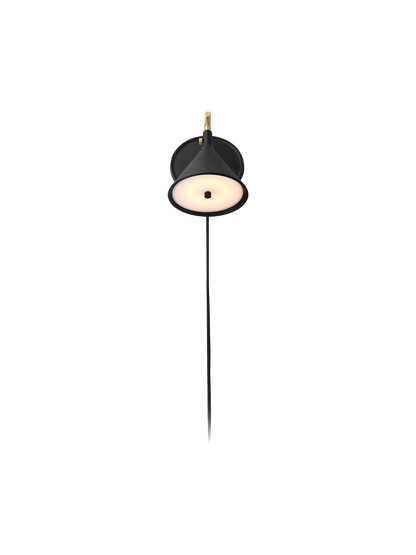 Cast Sconce Wall Lamp with Diffuser, Dimmable