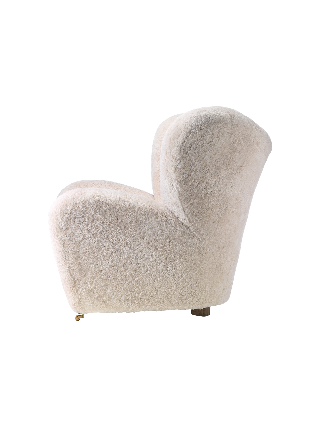 The Tired Man Lounge Chair, Sheepskin