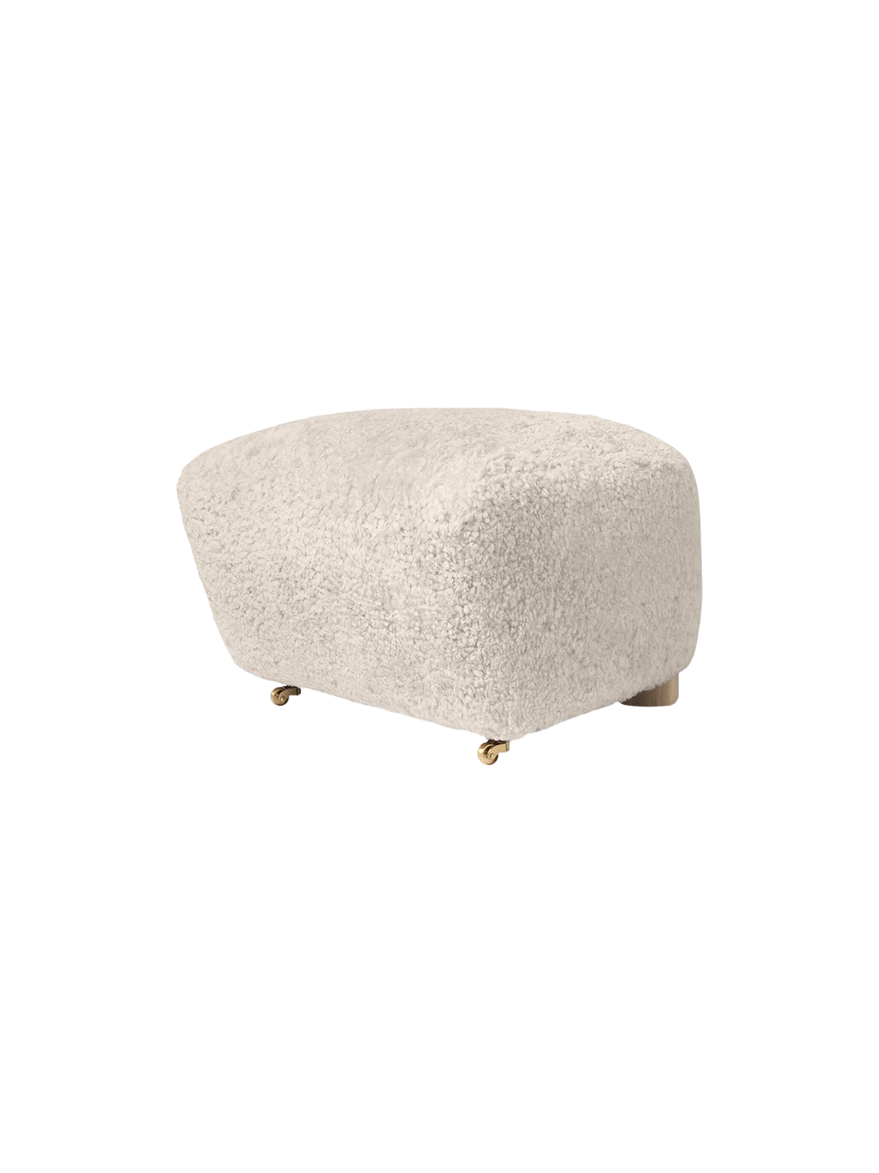 The Tired Man Ottoman, Sheepskin