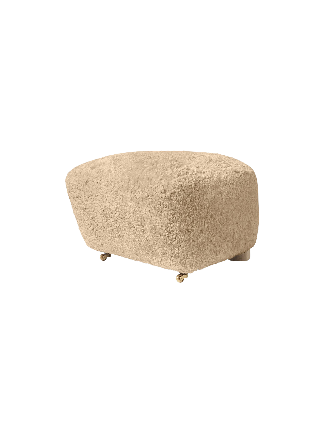 The Tired Man Ottoman, Sheepskin