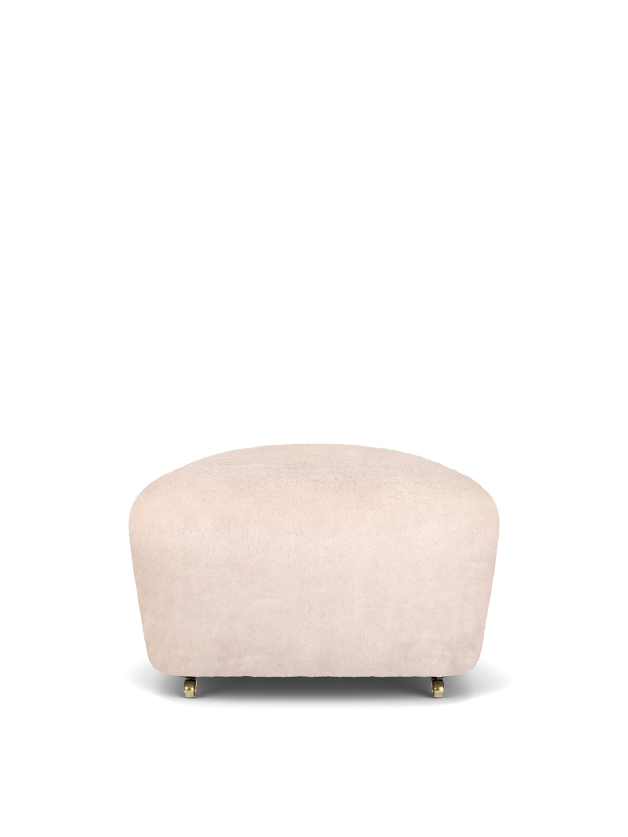 The Tired Man Ottoman, Sheepskin