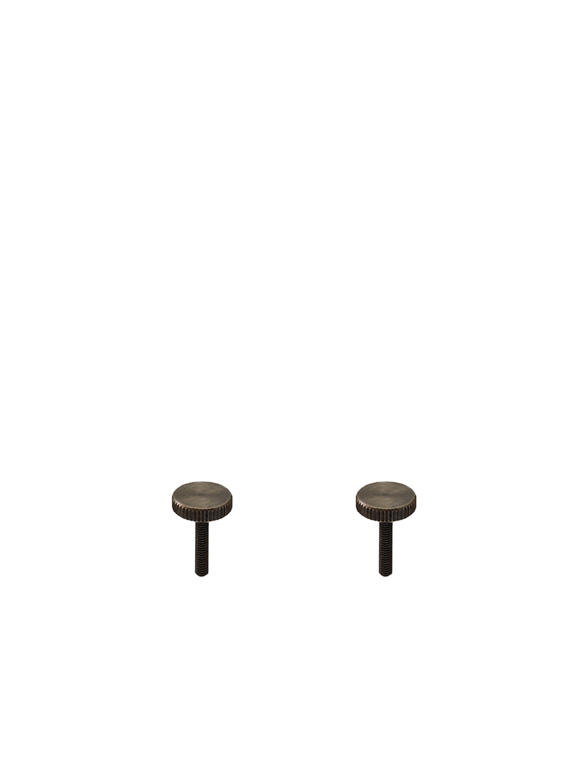 2 pcs, Screw Carrie LED Bronzed Brass