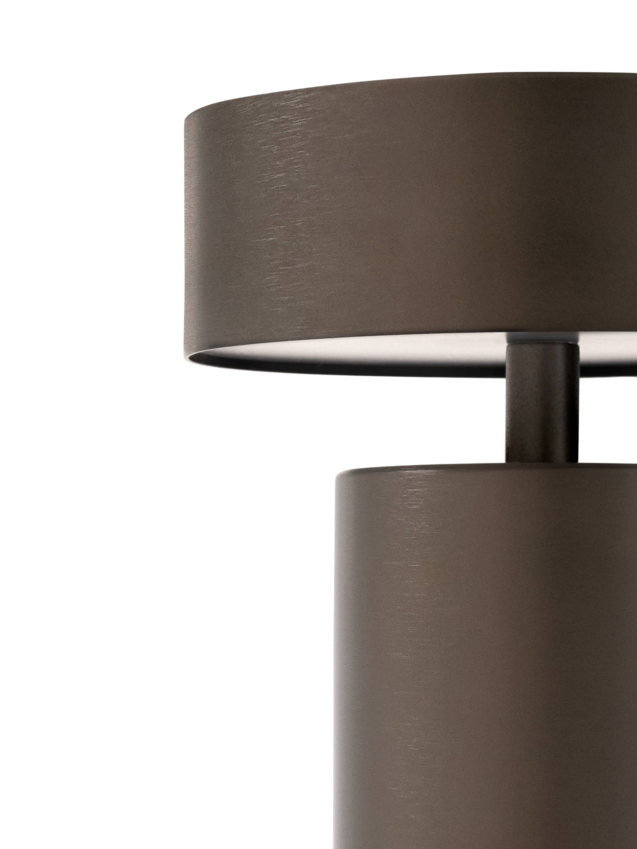 Column Table Lamp, Portable