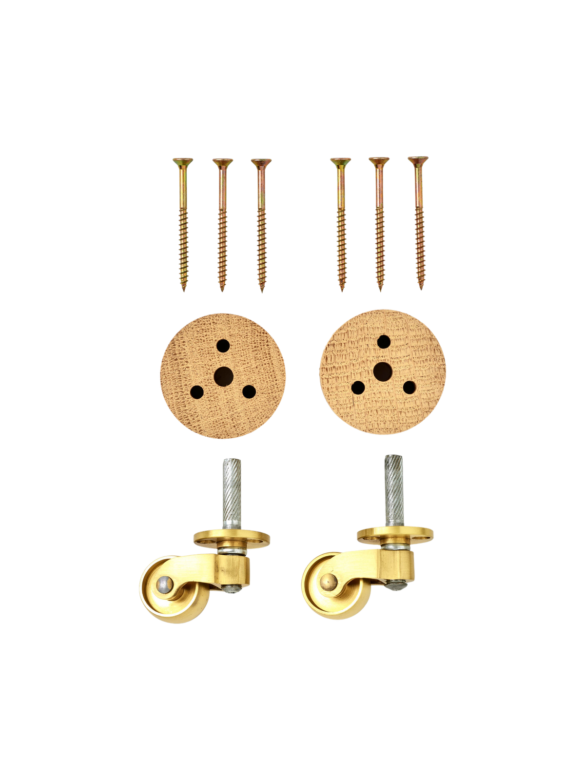 Tired Man, Front Legs, Natural Oak