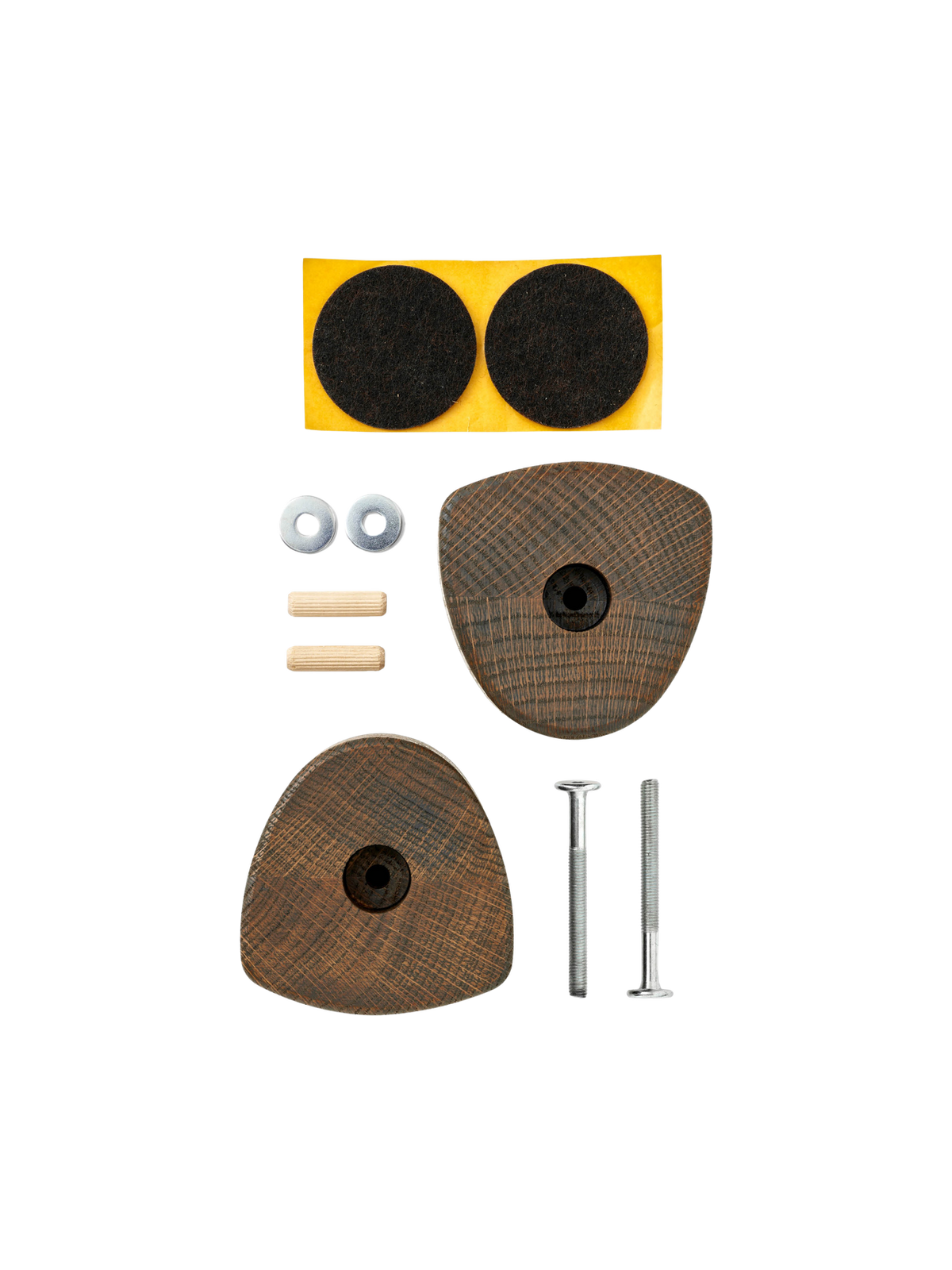 Tired Man, Hind Legs, Dark Stained Oak