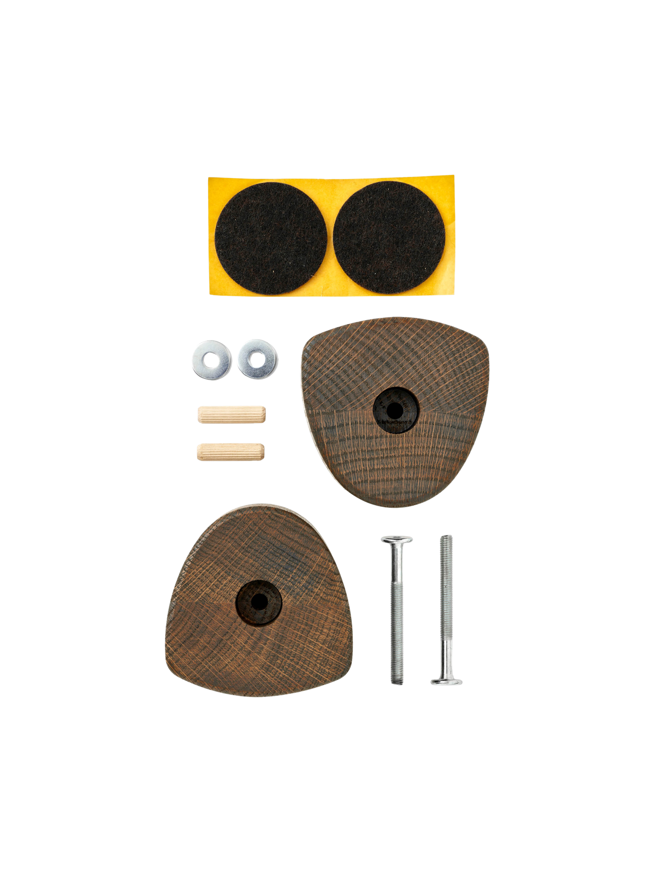Tired Man, Hind Legs, Dark Stained Oak