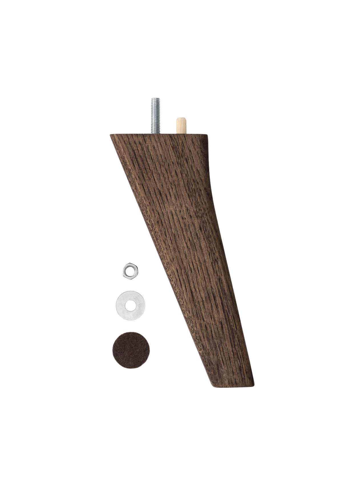 Spare Hind Leg in Dark Stained Oak for Ingeborg