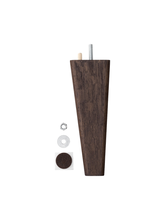 Spare Front Leg in Dark Stained Oak for Ingeborg