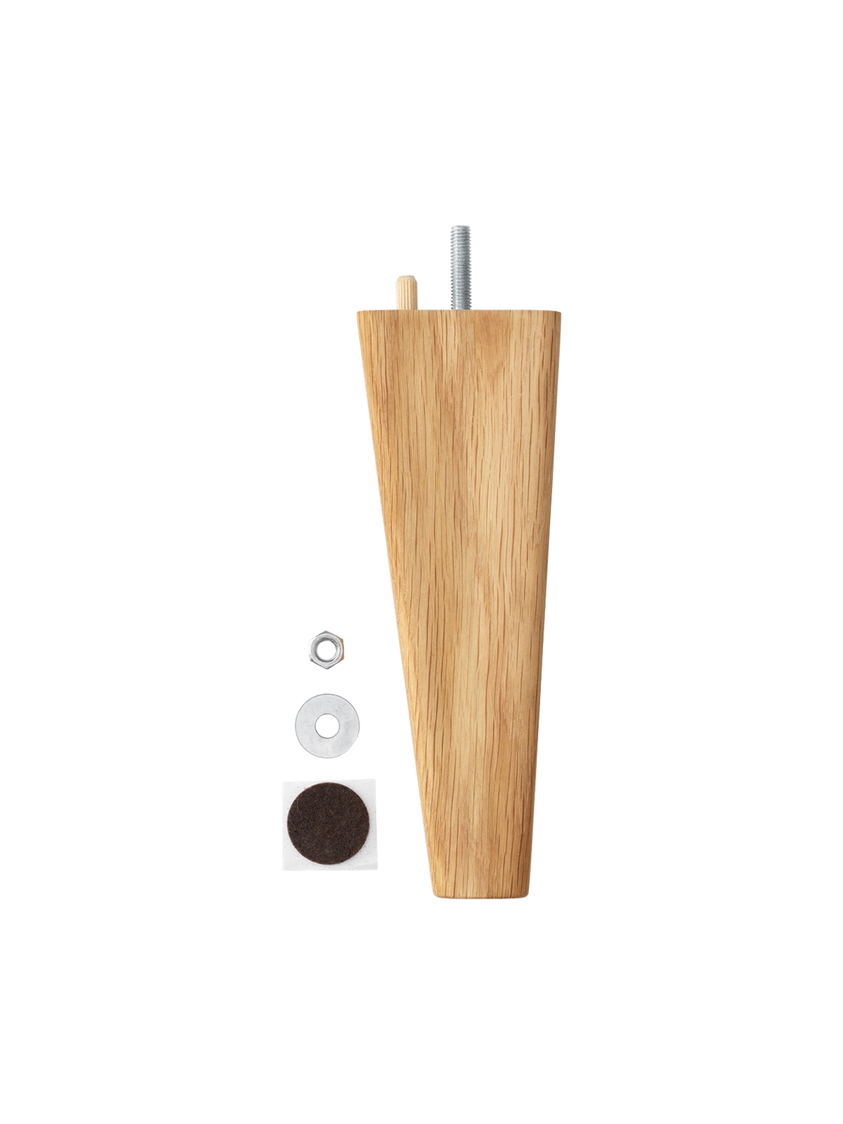 Spare Front Leg in Natural Oak for Ingeborg
