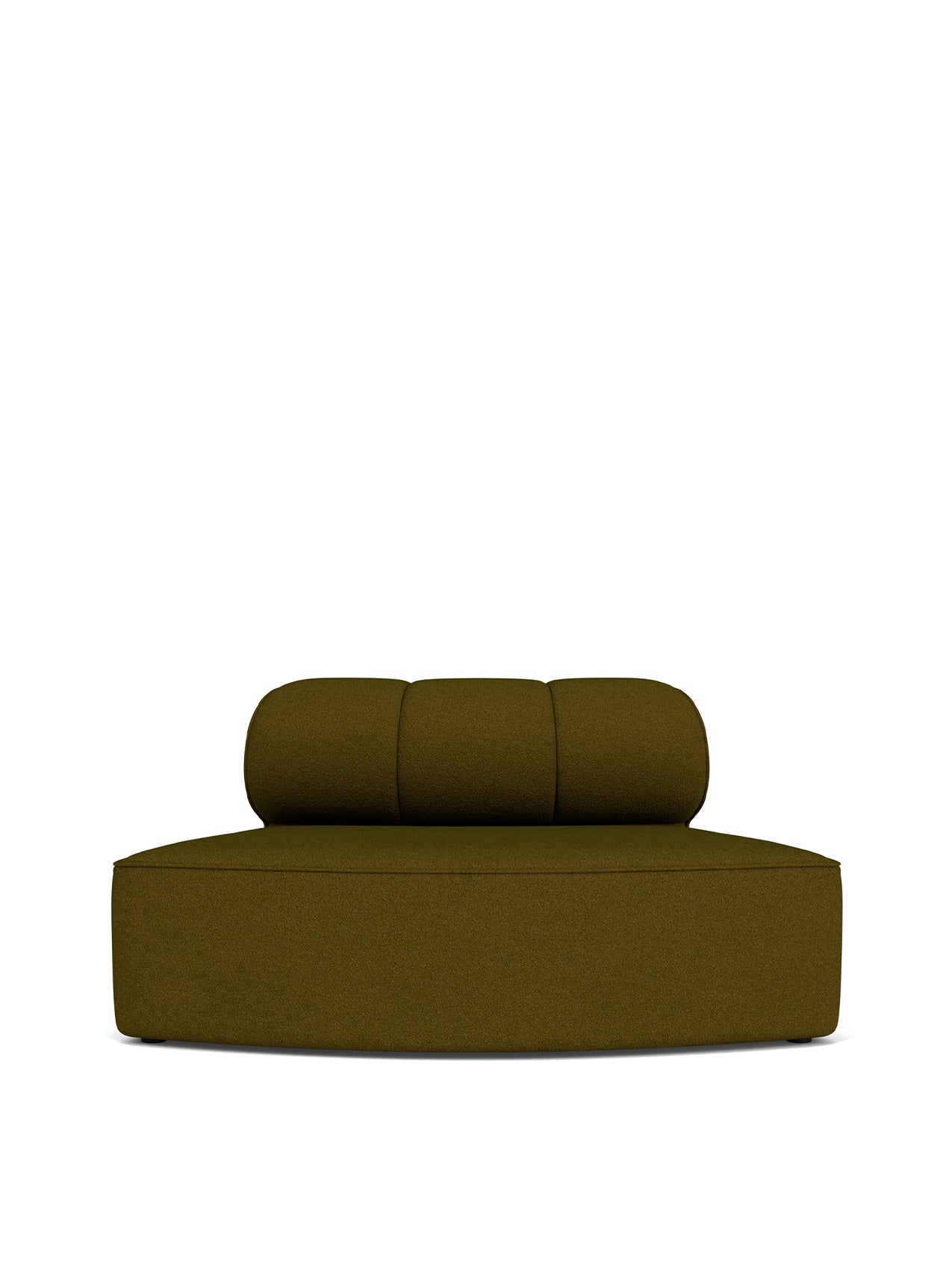 Eave Seamline Modular Sofa, 86, Convex Open Section