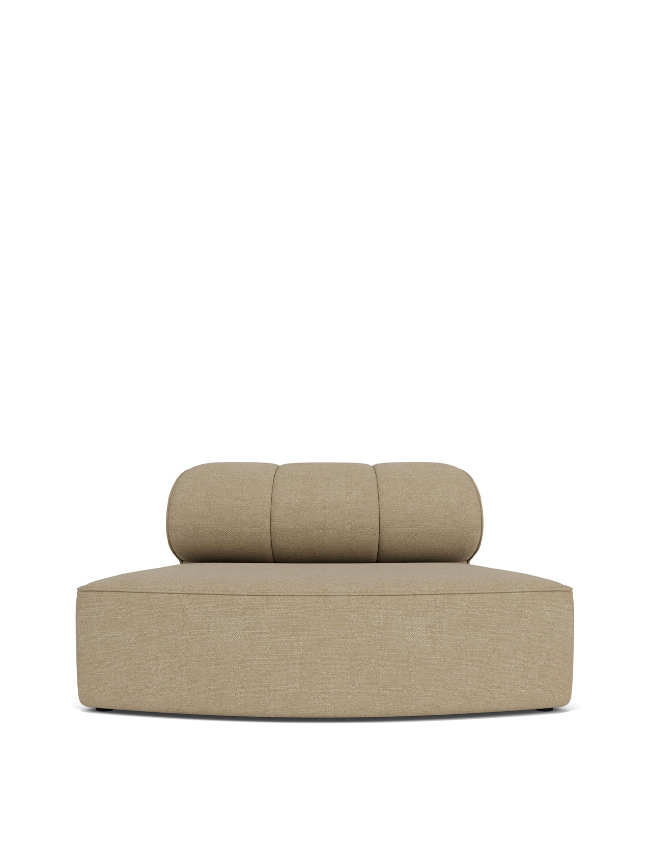 Eave Seamline Modular Sofa, 86, Convex Open Section