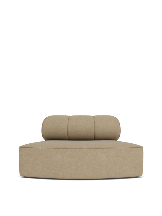 Eave Seamline Modular Sofa, 86, Convex Open Section