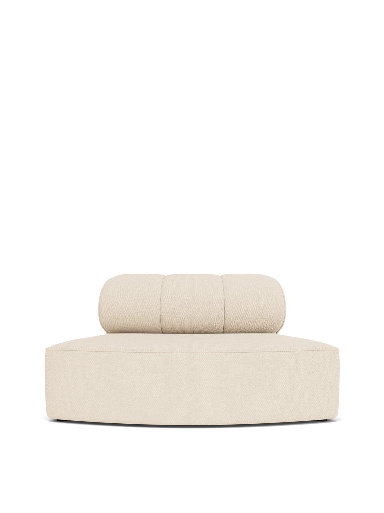 Eave Seamline Modular Sofa, 86, Convex Open Section