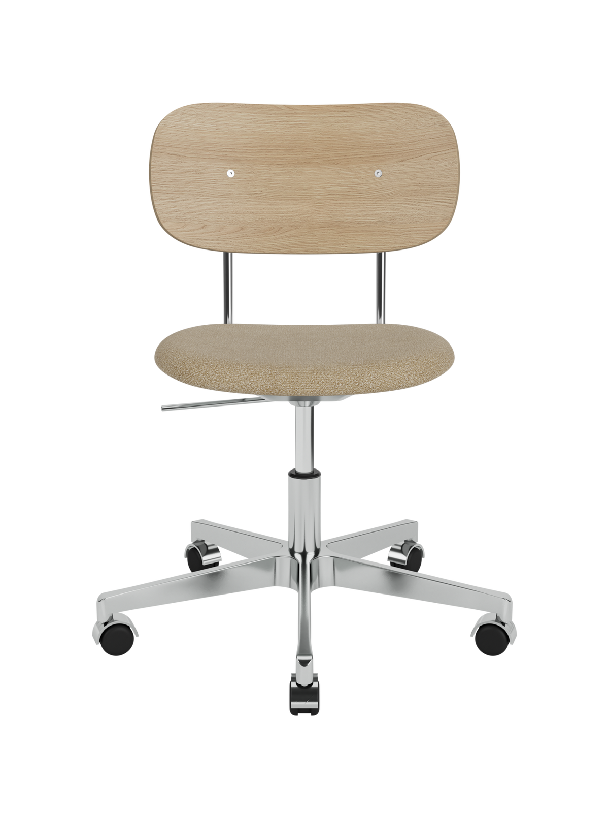 Co Task Chair, Seat Upholstered, Aluminium base