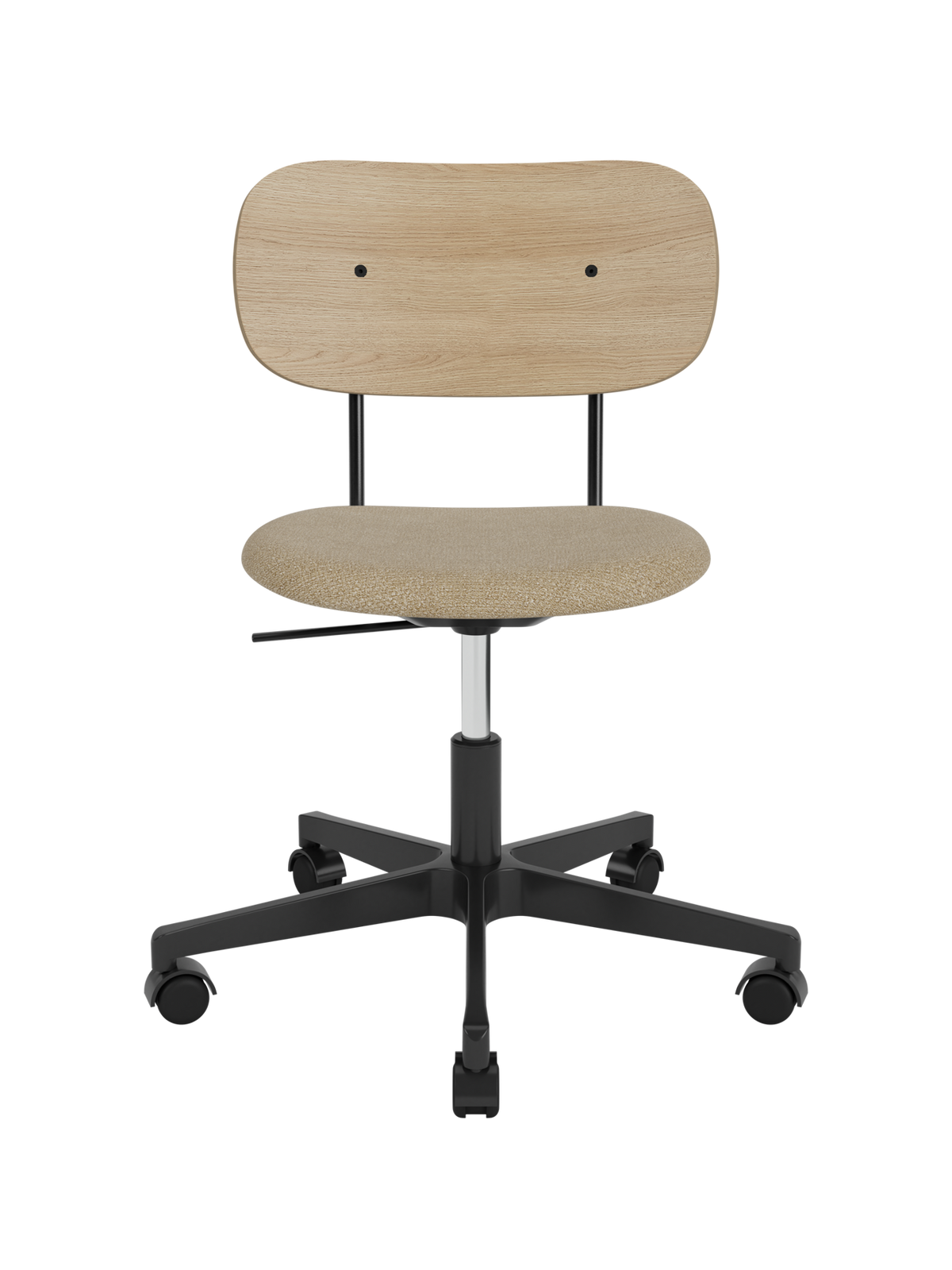 Co Task Chair, Seat Upholstered, Black base