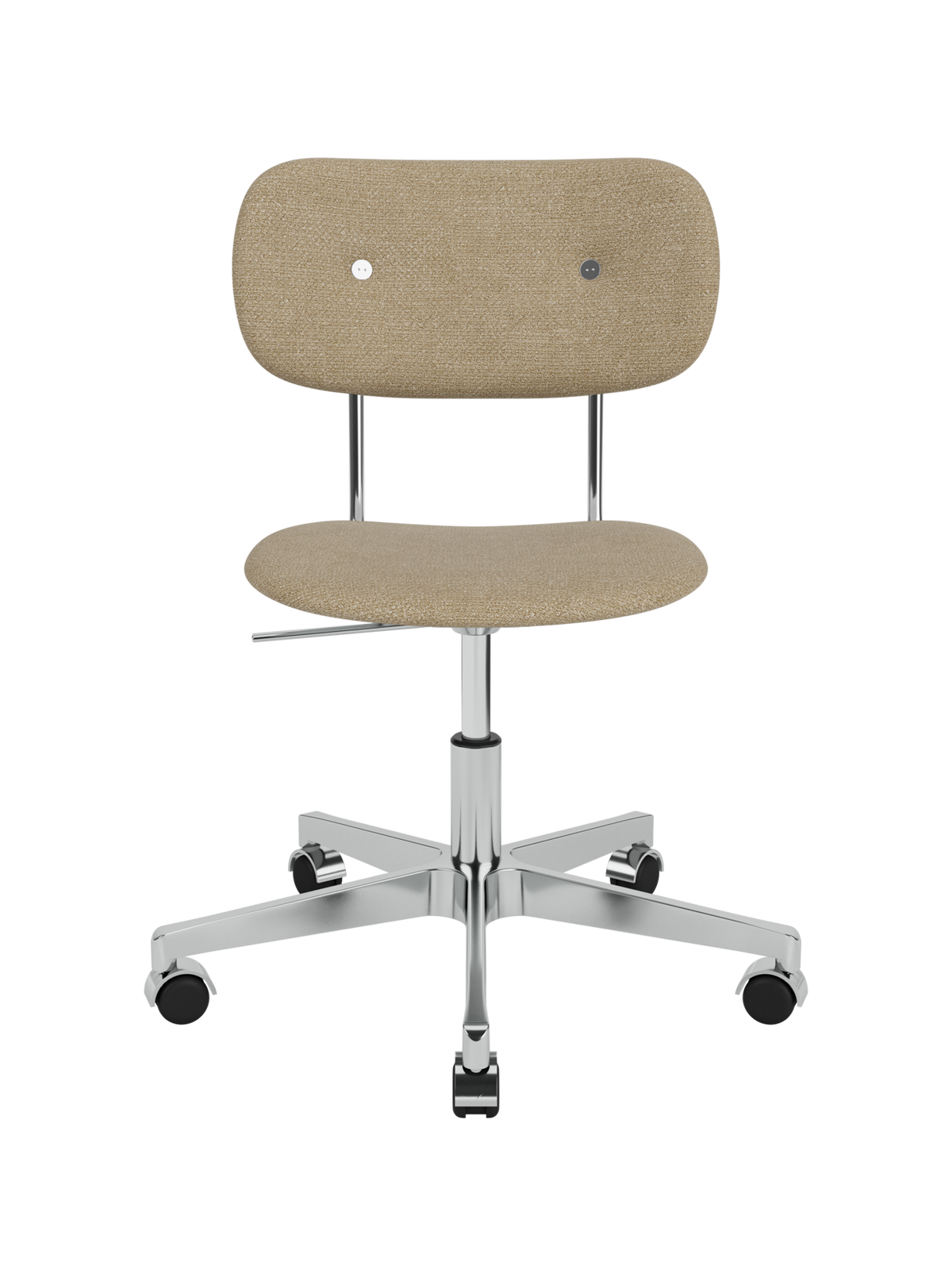 Co Task Chair, Fully Upholstered, Aluminium base