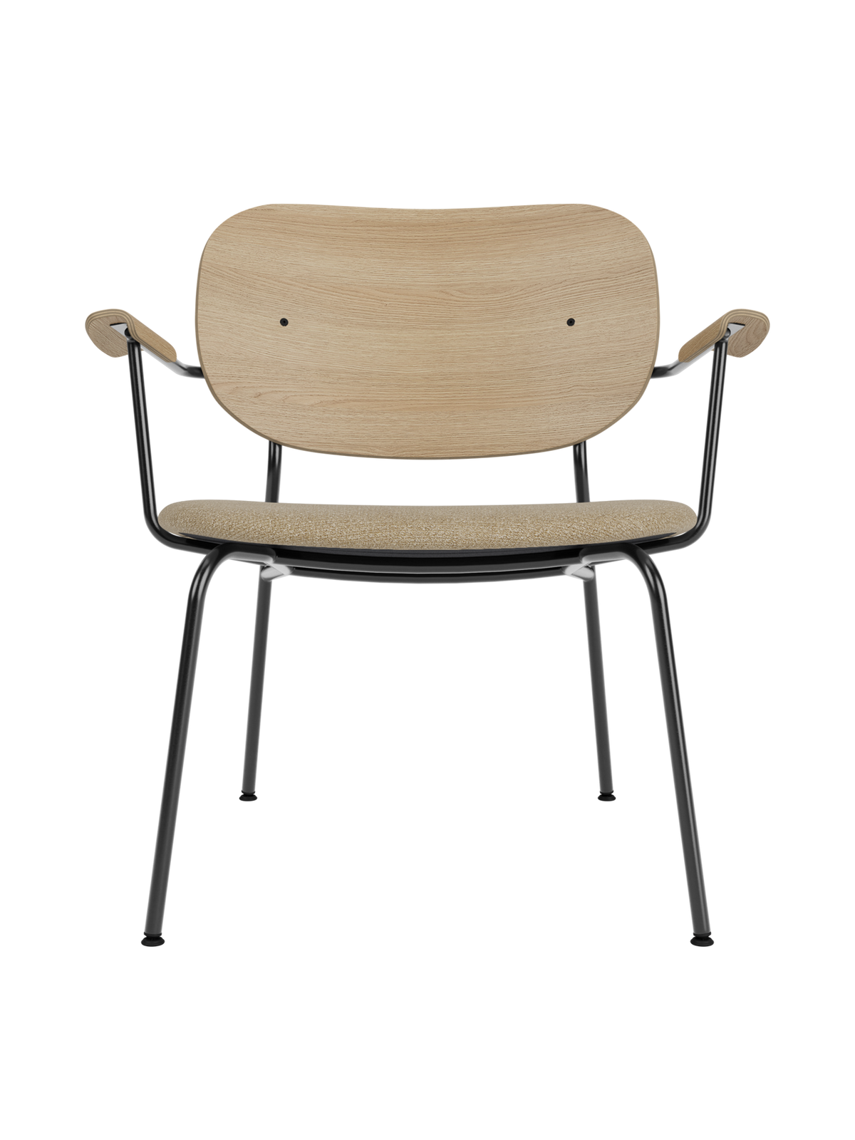 Co Lounge Chair, Seat upholstered