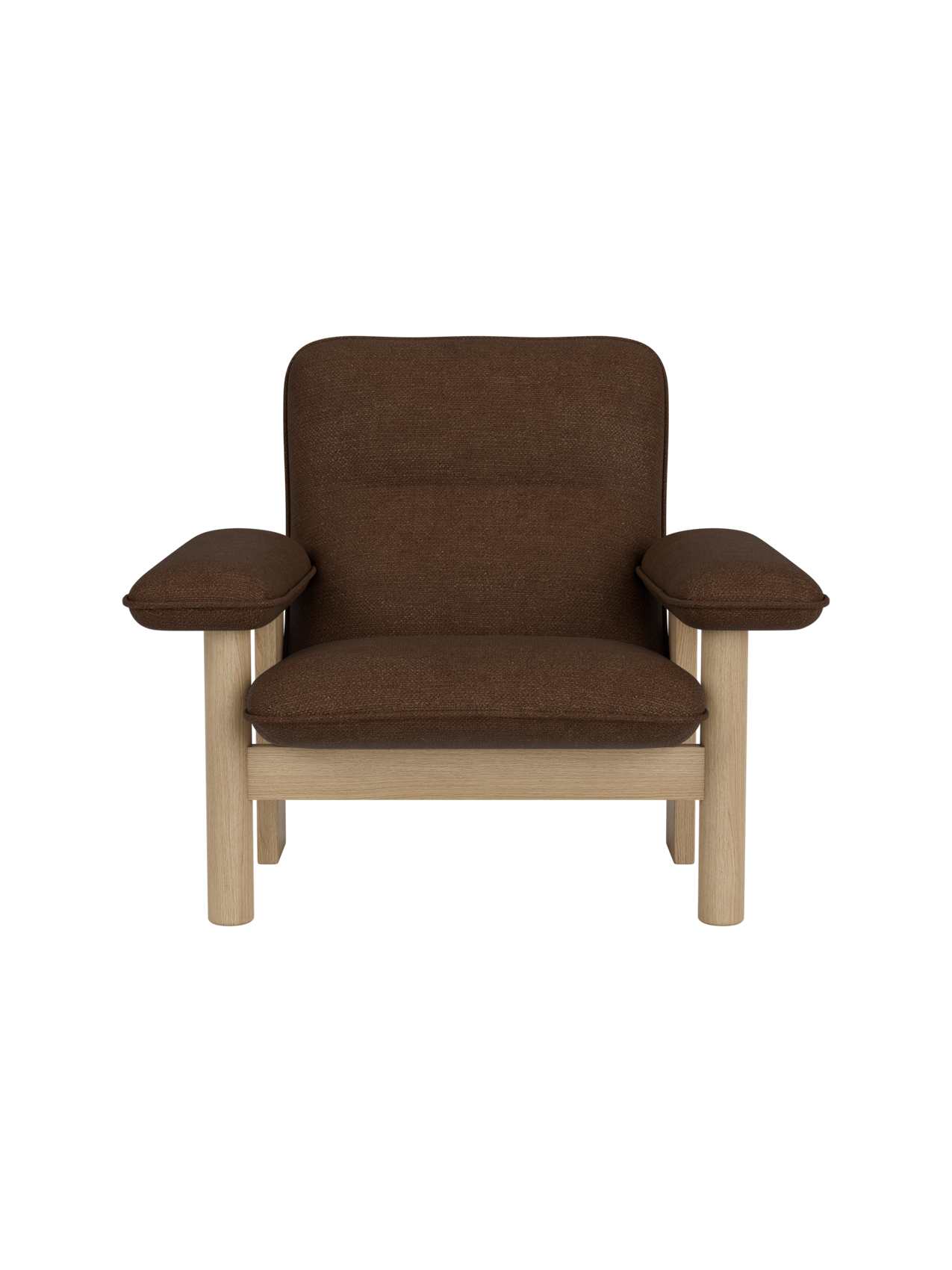 J61★アスプルンド★美品 アームチェア ラウンジチェア レザー 木製フレーム Brasilia Lounge Chair | Audo